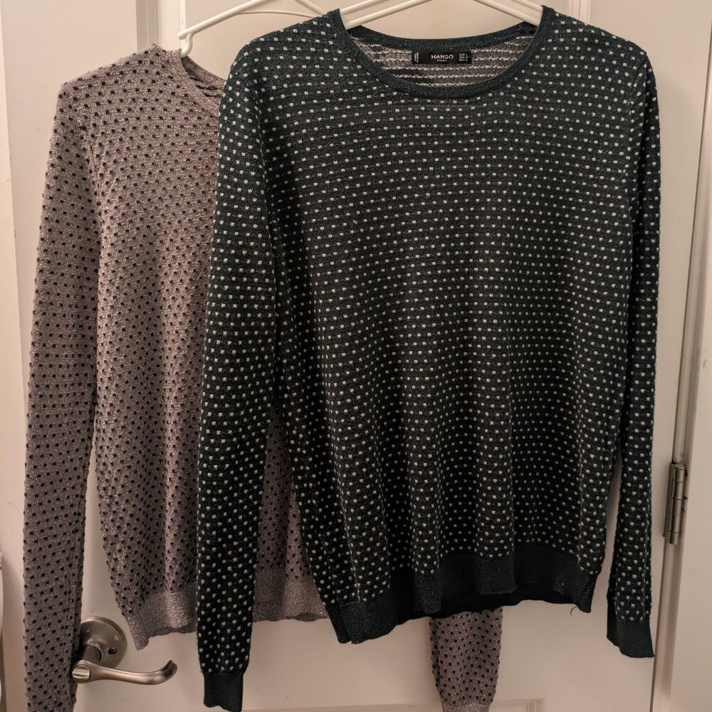 Mango sweaters _Two